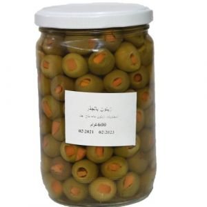 زيتون بالجزر 600 غرام Olive With carrots 600 gr