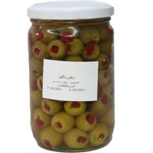 زيتون بالحر 600 غرام Spicy Olives 600 gr