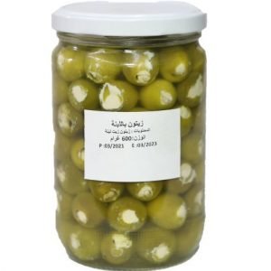 زيتون باللبنة 600 غرام Olive With Labneh 600 gh